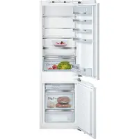 Bosch Serie | 6 KIS86AFE0 - Kjøleskap/fryser - bunnfryser - innebygd - fordypning - bredde: 56 cm - dybde: 55 cm - høyde: 177.5 cm - 266 liter - Klasse E