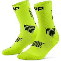 Cep Core Run Socks Mid Cut 5.0, Løpesokker, Herre, Lime