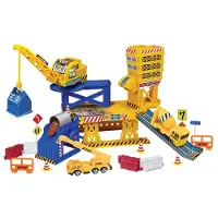 Junior Driver Construction Play Set 40pcs with 2 c