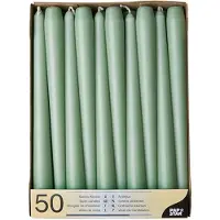 Papstar 88341, Rund, Grønn, 7 timer, 50 stykker