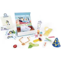 Bluey Lekesett - 22 Deler - Tre - Sykehus - - OneSize - Leketøy