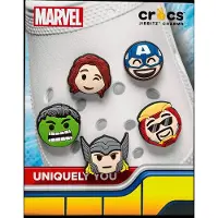 Crocs Anheng - Marvel Avengers - 5-pack - - OneSize - Tilbehør