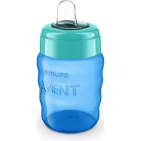 Philips AVENT AVENT Kopp med tut, enkel å drikke av, 260 ml, 9 md.+, gutt, 1 måned(er), Blå, Grønn, Silikon, Indonesia, 260 ml, 50 g