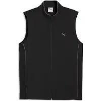 Puma CLOUDSPUN Fleece Hybrid Golf Vest Men, Clothing, Black, S