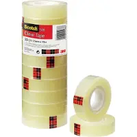 Other Kontorteip Scotch 580, 33 m x 15 mm, 10 stk.