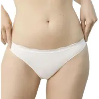 Ysabel Mora Mini Cotton With Lace Truser