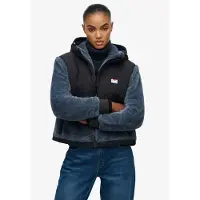 Superdry Super Soft Hybrid Genser Med Hel Glidelås