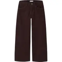Name it Bukser - Ekstra bred - NkfRose - Chocolate Plum - - 7 år (122) - Bukser - bomull