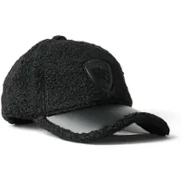 Blauer unisex. 26WBLYA04607 Black Woolson cap (OSFA), Casual, Polyester