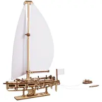 Ugears Ocean Beauty Yacht Mekanisk Modell Byggespill I Tre