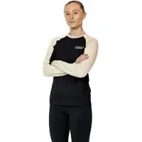 Liiteguard Merino Hybrid Langermet, Dame, Black/Sand