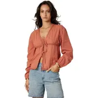 Deeluxe Saelina Langermet Bluse