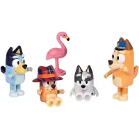 Bluey Sleepover figures 4-pack (S15)