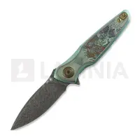 Spartan Blades Pandia Damascus foldekniv, Ronin Five Rings "Fire"