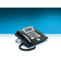 Auerswald COMfortel 1600 - ISDN-telefon - svart - for COMpact 3000 analog, 3000 ISDN, 3000 VoIP, 5010 VOIP, 5020 VOIP