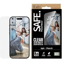 PanzerGlass SAFE. by - Skjermbeskyttelse for mobiltelefon - ultravid passform m. EasyAligner - glass - blank - for Apple iPhone Air
