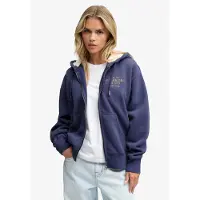 Superdry Luxe Fur Lined Genser Med Hel Glidelås