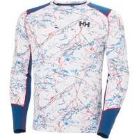 Helly Hansen for man. 49389 Lifa Active Thermal T-Shirt White (M), Casual, Sport, Polyester, Long sleeve