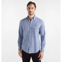 HARMONT & BLAINE for man. CRR001013486M Blue houndstooth shirt (M), Casual, Cotton, Classic, Long sleeve