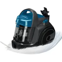 Bosch BGS05A220, 700 W, Sylindervakuum, Tørr, Uten pose, 1,5 l, Hygieniefilter