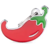My Family Navnelapp Til Kjæledyr Med Chilipepper