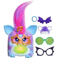 Furby Vibes interaktiv leke, 6 år, AA, Blue Razz
