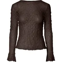 Pieces Pcflaise Blonde Langermet Topp