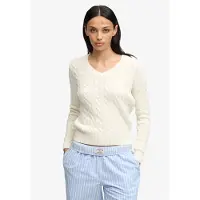 Superdry Wool Blend Cable V-hals Genser