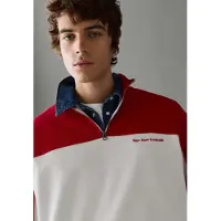 Pepe Jeans for man. PM5800192 Jory red sweatshirt (L), Casual, Cotton