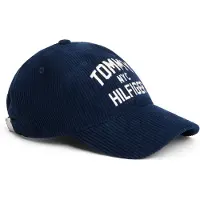 Tommy Hilfiger Caps - Fløyel - Dark Blue m. Hvit - - L/XL - Caps