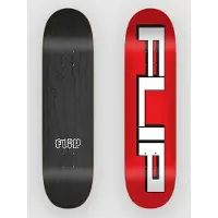 Flip Squared Logo Red 8.0´´x31.50´´ Skateboarddekk
