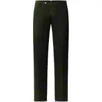 Hackett for man. HM2100116 Kensington dark green chino trousers (31/32), Casual, Cotton