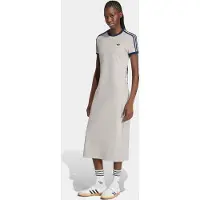 Adidas Originals 3 Stripes Slim Kortermet Midi-kjole