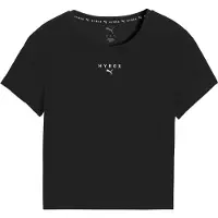 Puma x HYROX Shapeluxe Crop Tee Women, Clothing, Black, S