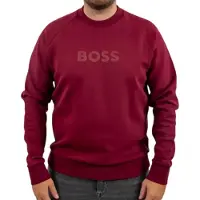 BOSS Salbo 10280596 Green Collegegenser