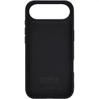 Onsala Collection mobildeksel silikoneffekt MagSeries iPhone Air svart