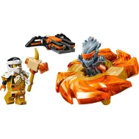 LEGO Cole i spinnerkamp mot Ond Cole 71873