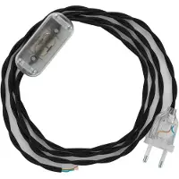 Creative Cables Braided 1.80 M Lampettledning