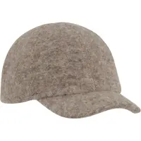 Huttelihut Caps - Ull - Camel Melert - - 4-6 år (104-116) - Caps