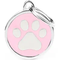My Family Classic Circle Paw Medium Kjæledyrmerke