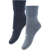 Hummel Sokker - Ull - 2-pack - HmlMini - Ombre Blue/Flint Stone - - 15/17 - Sokker