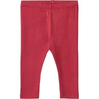 Wheat Leggings - Rib - Jules - Rød Cherry - - 74 - Leggings