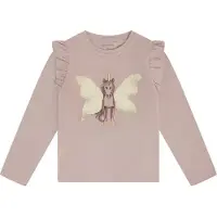 Minymo Genser - Bark m. Enhjørning/Vendbare paljetter - - 7 år (122) - Genser