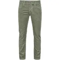 Pierre Cardin Lyon Bukse Tapered Corduroy Green Grønn Størrelse W 33