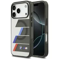 BMW M Iml Mobildeksel For Iphone 17 Pro Med Metallknapper Trefargede Linjer Og Magsafe