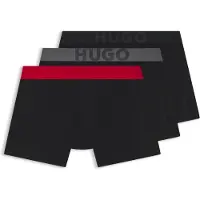 HUGO 50570922 Red Boxers 3 Enheter