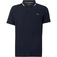 GUESS for man. M6YP47K4898 Premium Navy Technical Polo (XL), Casual, Cotton, Short sleeve