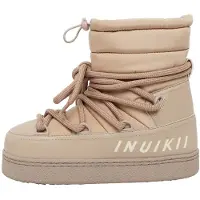 INUIKII for woman. 1002.003.0162 Mountain Boots brown (42), Beige, Flat, Laces, Casual