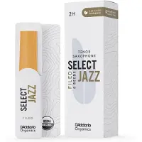 D'Addario Organic Select Jazz Unfiled Alto Sax Reeds 4S (10 Pack)