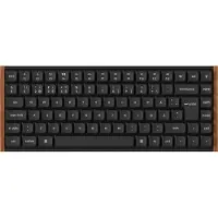 Keychron K3 Ultra - Tastatur - QMK/VIA, custom mechanical, fully assembled, low-profile - 75% - bakgrunnsbelyst - trådløs - USB, Bluetooth 5.2, 2.4 GHz, USB-C - QWERTY - Nordisk - tastsvitsj: Keychro